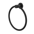 Caroma Liano II Towel Ring - Matte Black - 96443B
