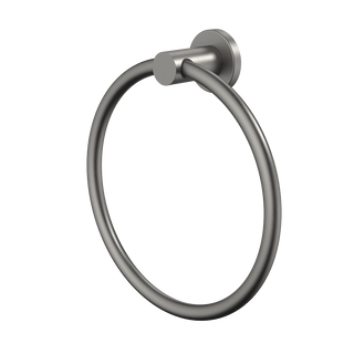 Caroma Liano II Towel Ring - Gun Metal - 96443GM
