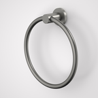 Caroma Liano II Towel Ring - Gun Metal - 96443GM