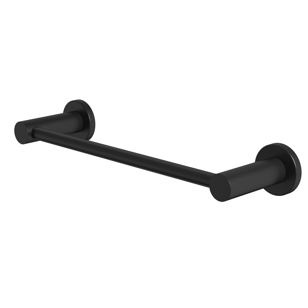 Caroma Liano II Hand Towel Rail - Matte Black - 96444B