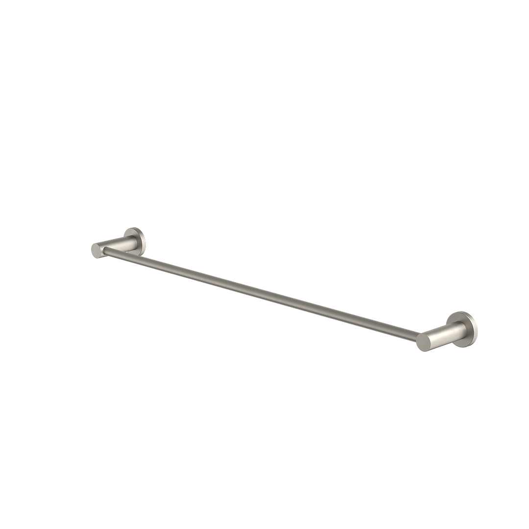 Caroma Liano II Single Towel Rail 640mm - Brushed Nickel - 96445BN
