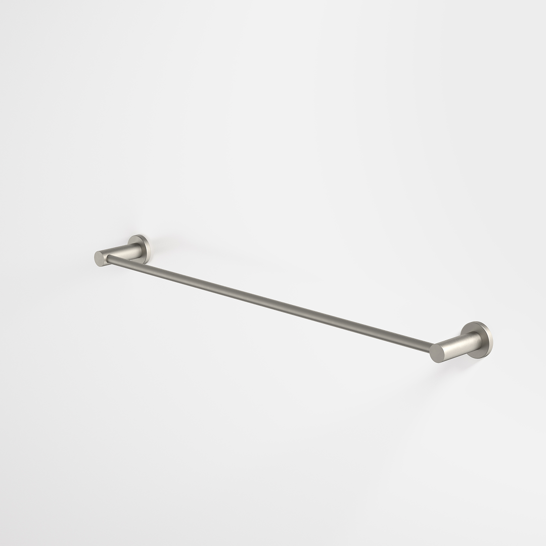Caroma Liano II Single Towel Rail 640mm - Brushed Nickel - 96445BN