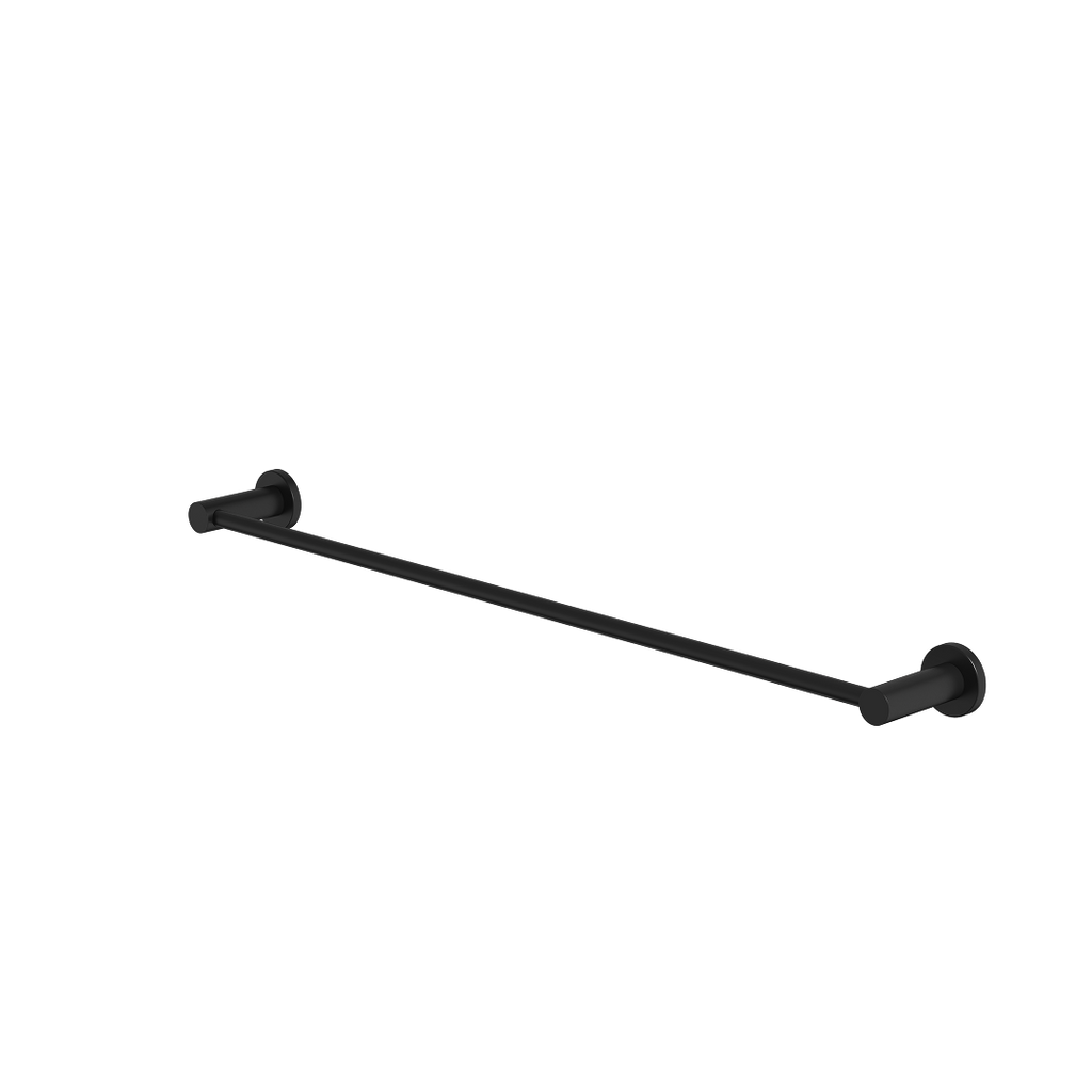 Caroma Liano II Single Towel Rail 640mm - Matte Black - 96445B