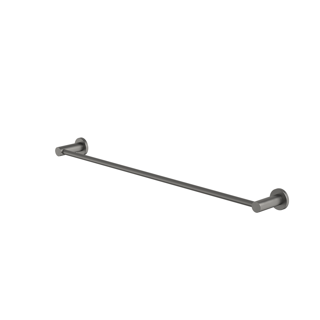 Caroma Liano II Single Towel Rail 640mm - Gun Metal - 96445GM