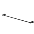 Caroma Liano II Single Towel Rail 840mm - Matte Black - 96446B