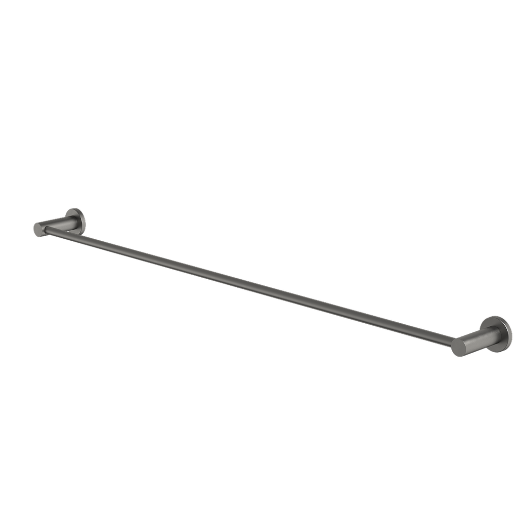 Caroma Liano II Single Towel Rail 840mm - Gun Metal - 96446GM
