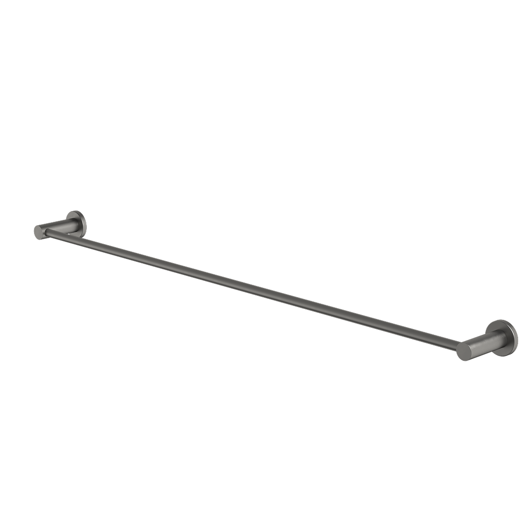 Caroma Liano II Single Towel Rail 840mm - Gun Metal - 96446GM