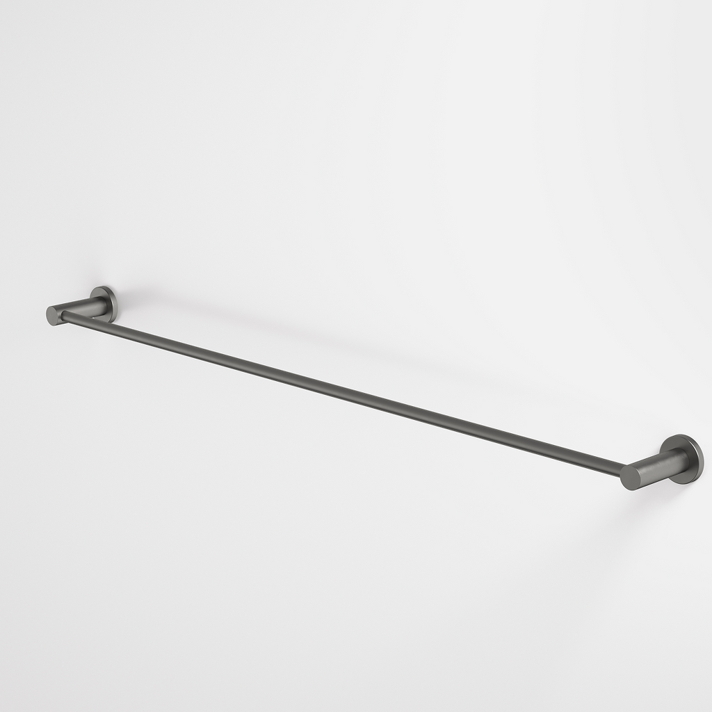 Caroma Liano II Single Towel Rail 840mm - Gun Metal - 96446GM