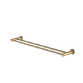 Caroma Liano II Double Towel Rail 640mm - Brushed Brass - 96447BB