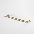 Caroma Liano II Double Towel Rail 640mm - Brushed Brass - 96447BB