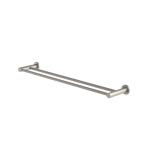 Caroma Liano II Double Towel Rail 640mm - Brushed Nickel - 96447BN