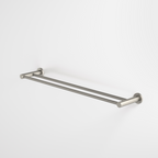 Caroma Liano II Double Towel Rail 640mm - Brushed Nickel - 96447BN