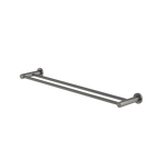 Caroma Liano II Double Towel Rail 640mm - Gunmetal - 96447GM