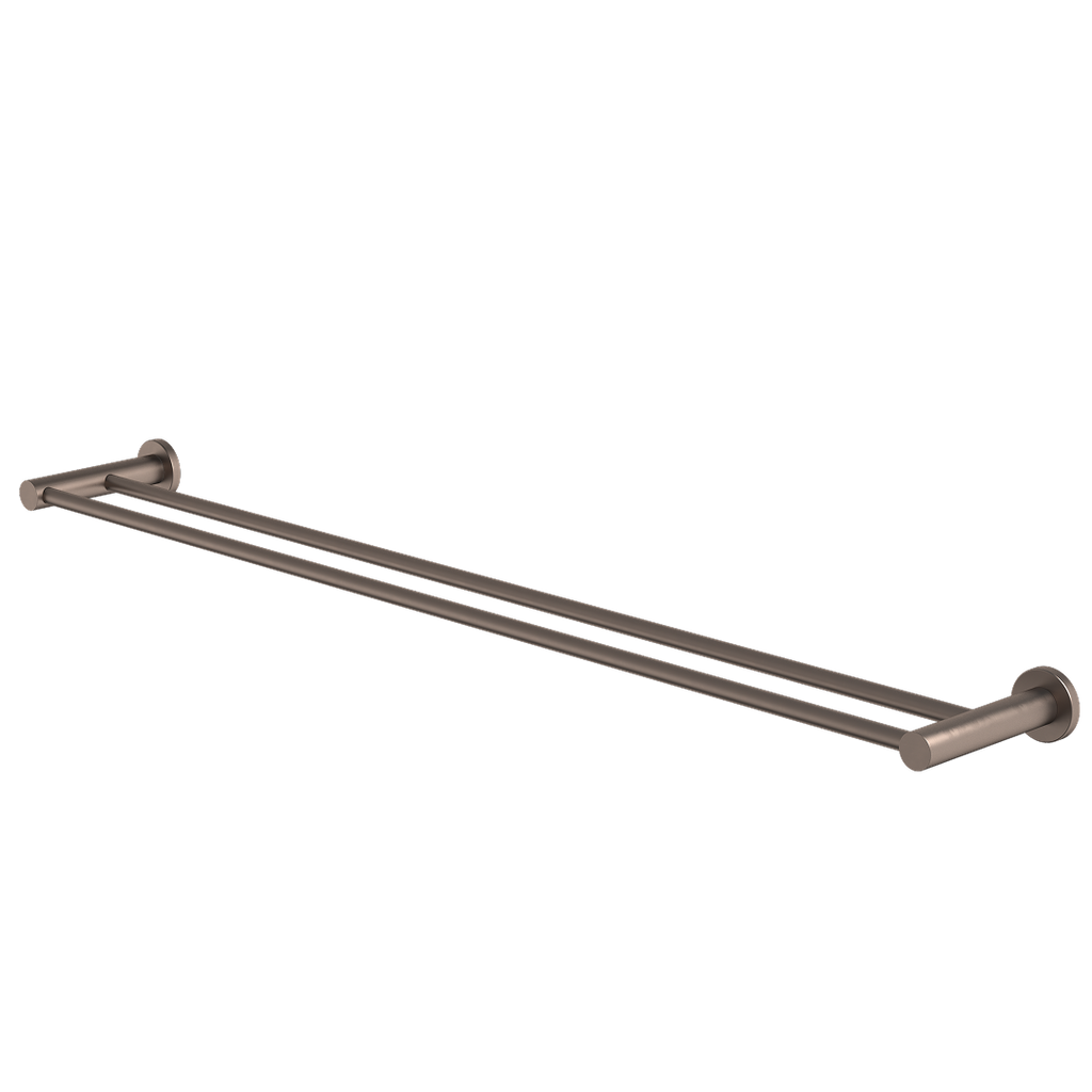 Caroma Liano II Double Towel Rail 840mm - Brushed Bronze - 96448BBZ
