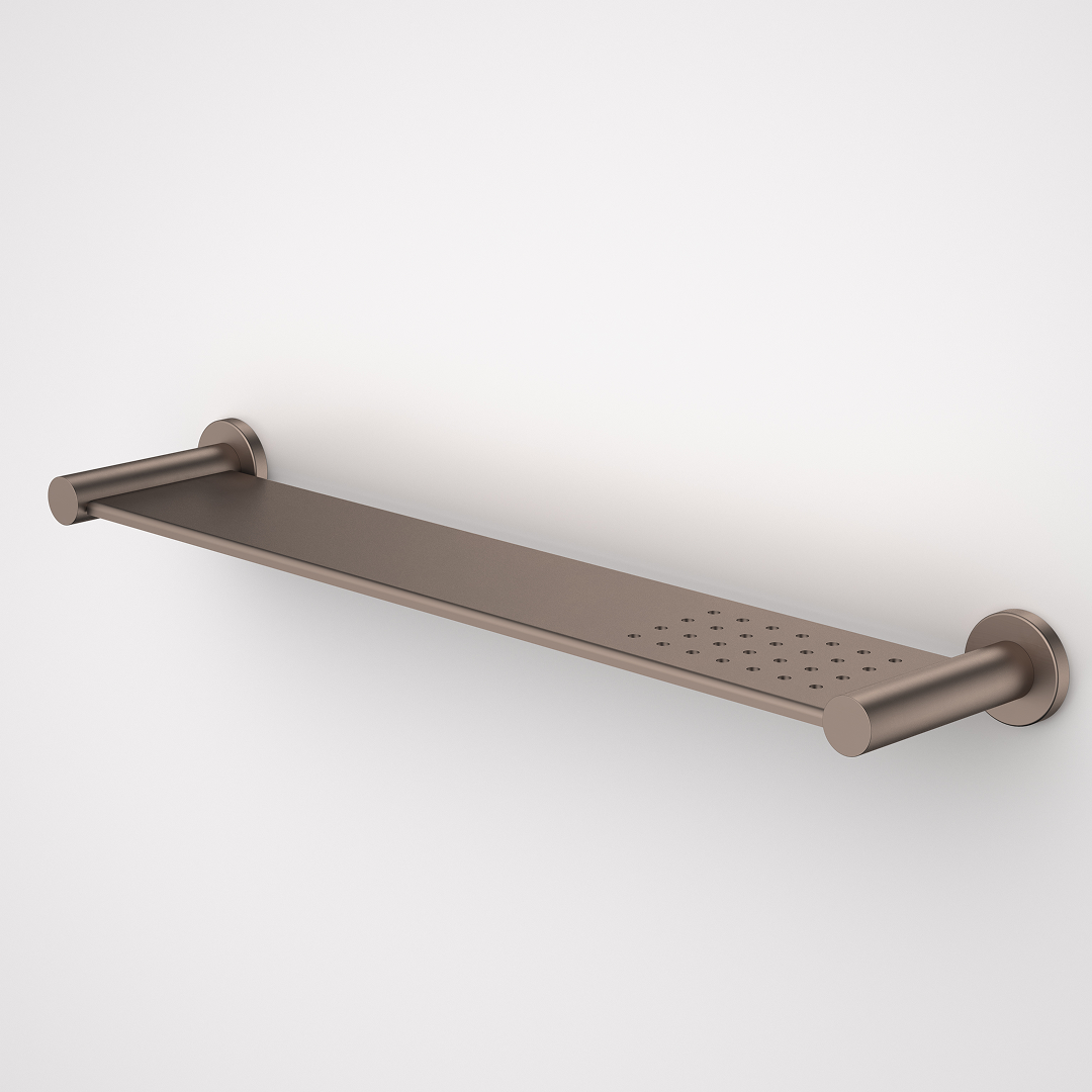 Caroma Liano II Bathroom Shelf - Brushed Bronze - 96449BBZ
