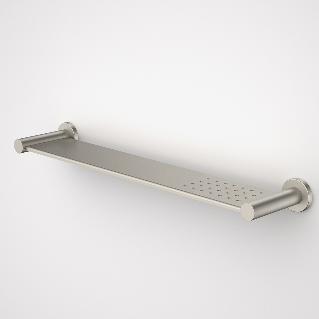 Caroma Liano II Bathroom Shelf - Brushed Nickel - 96449BN