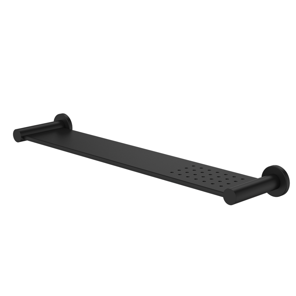 Caroma Liano II Bathroom Shelf - Matte Black - 96449B