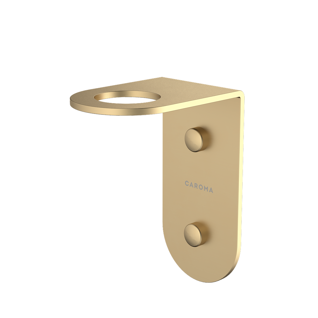 Caroma Liano II Soap Bottle Holder - Brushed Brass - 96450BB