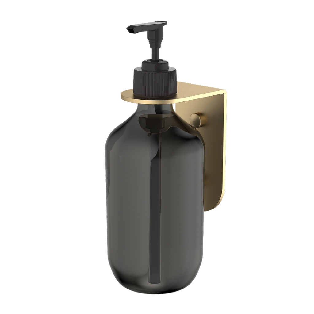 Caroma Liano II Soap Bottle Holder - Brushed Brass - 96450BB