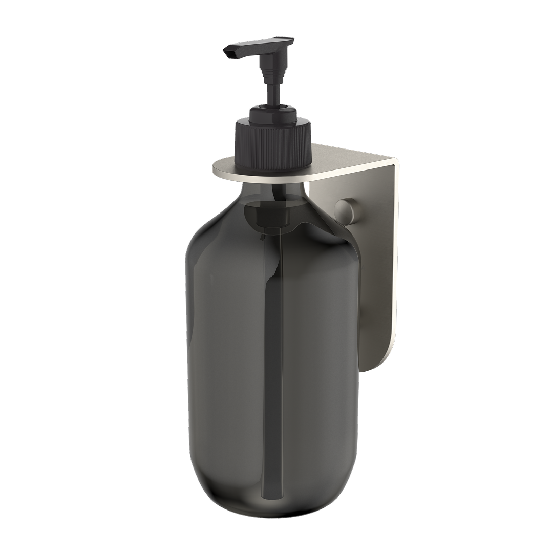 Caroma Liano II Soap Bottle Holder - Brushed Nickel - 96450BN
