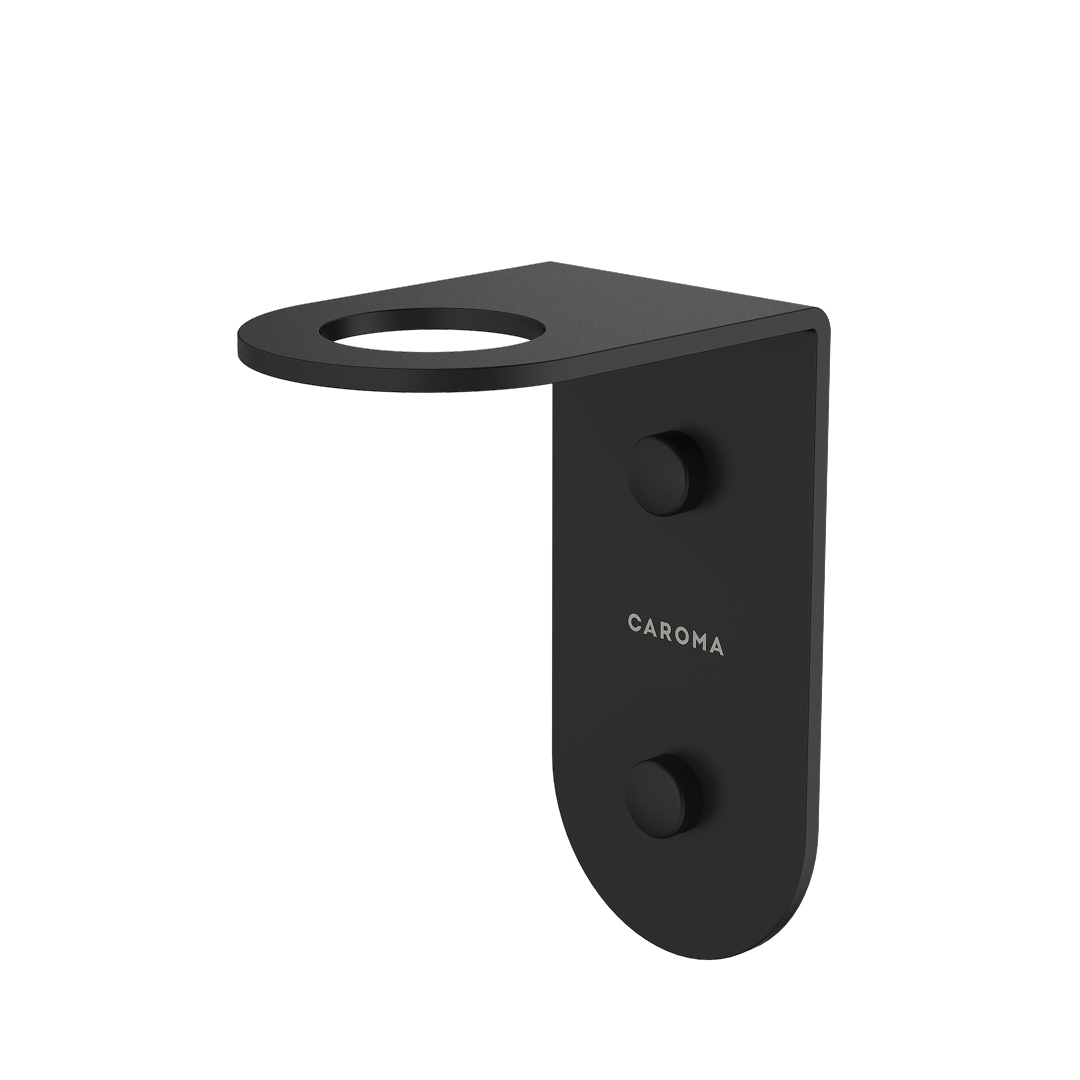 Caroma Liano II Soap Bottle Holder - Matte Black - 96450B