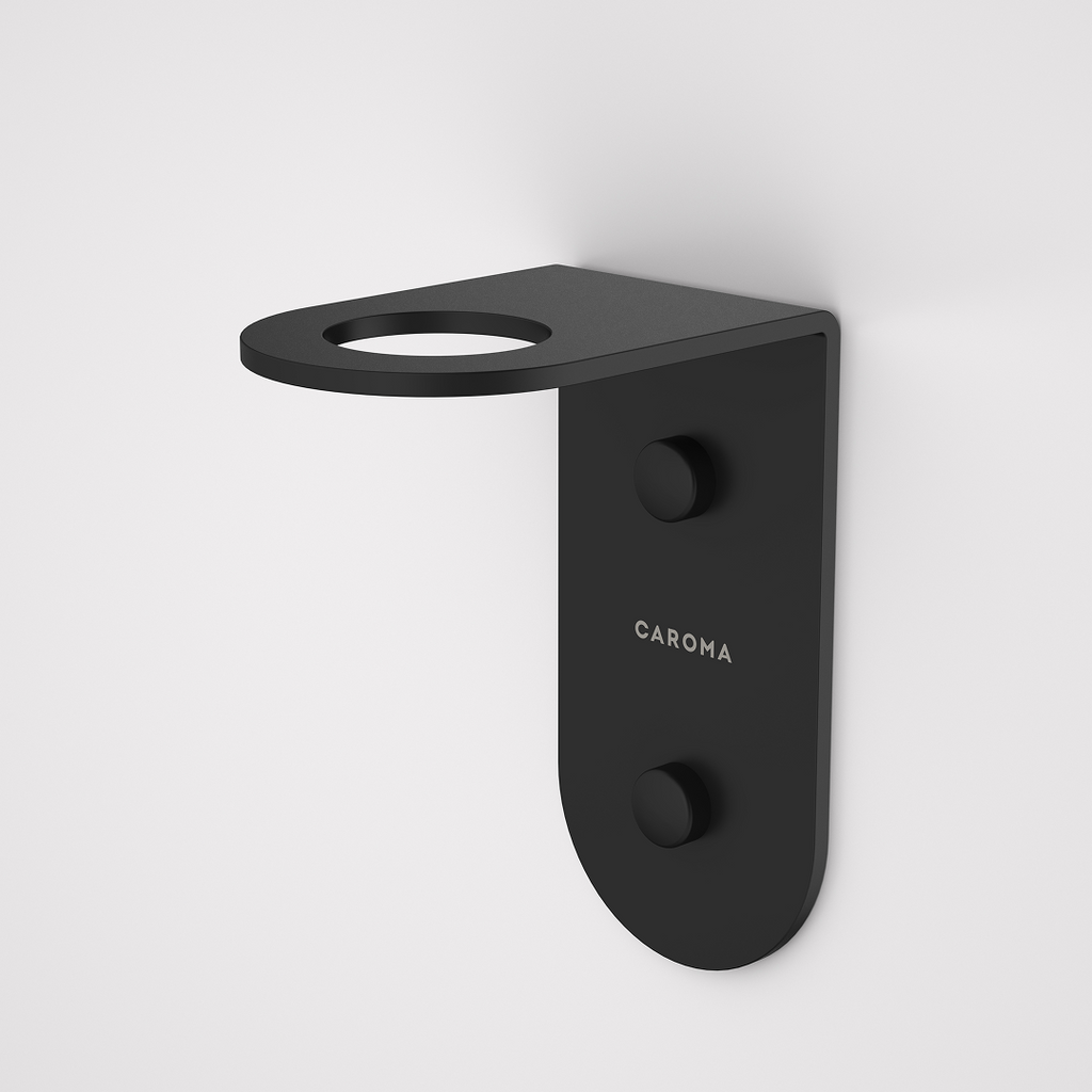 Caroma Liano II Soap Bottle Holder - Matte Black - 96450B