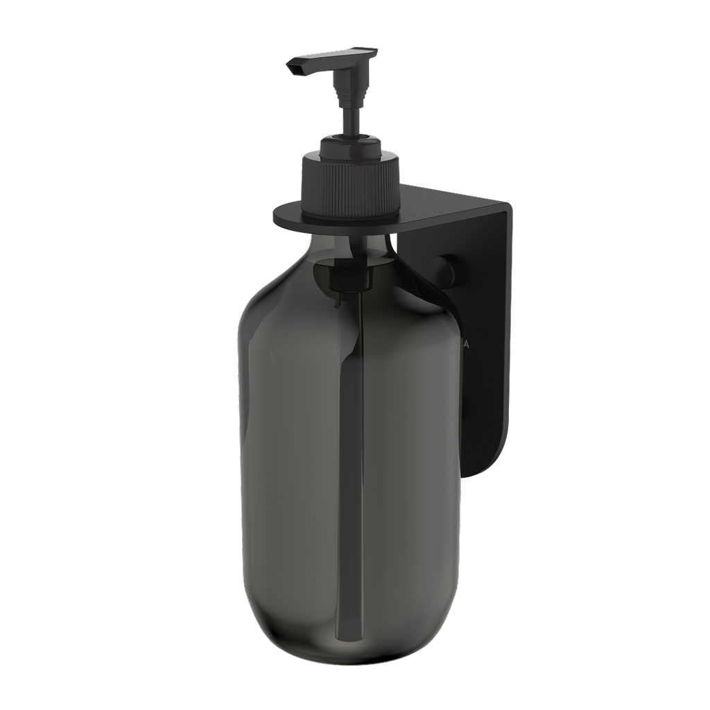 Caroma Liano II Soap Bottle Holder - Matte Black - 96450B