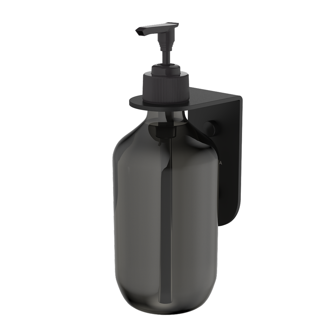 Caroma Liano II Soap Bottle Holder - Matte Black - 96450B