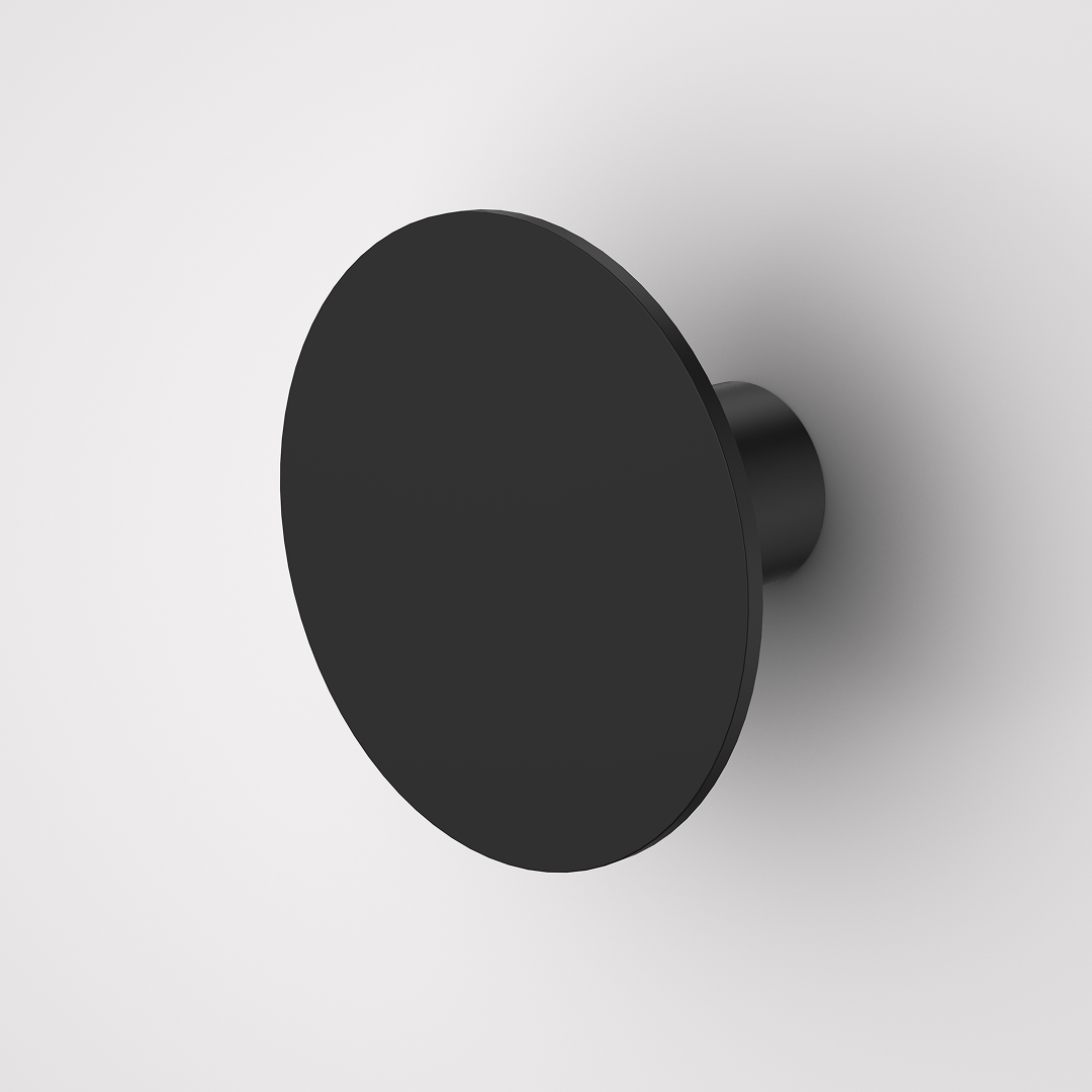 Caroma Liano II Large Wall Hook - Matte Black - 96451B