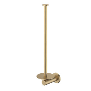 Caroma Liano II Spare Toilet Roll Holder - Brushed Brass - 96452BB