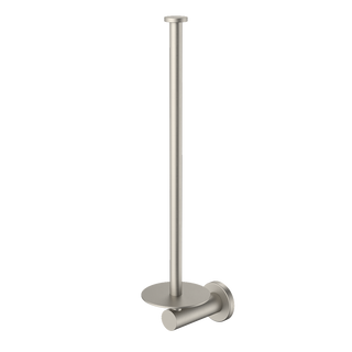 Caroma Liano II Spare Toilet Roll Holder - Brushed Nickel - 96452BN