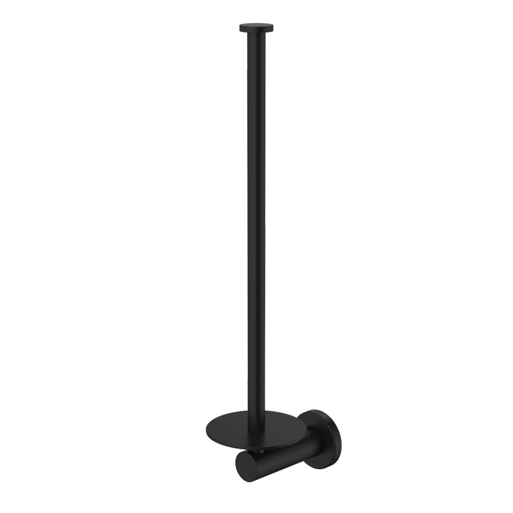 Caroma Liano II Spare Toilet Roll Holder - Matte Black - 96452B