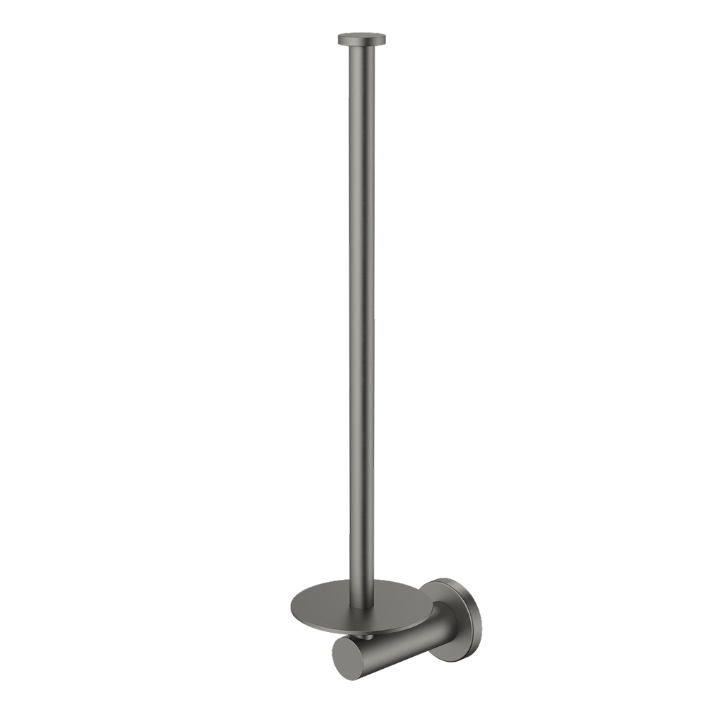 Caroma Liano II Spare Toilet Roll Holder - Gun Metal - 96452GM