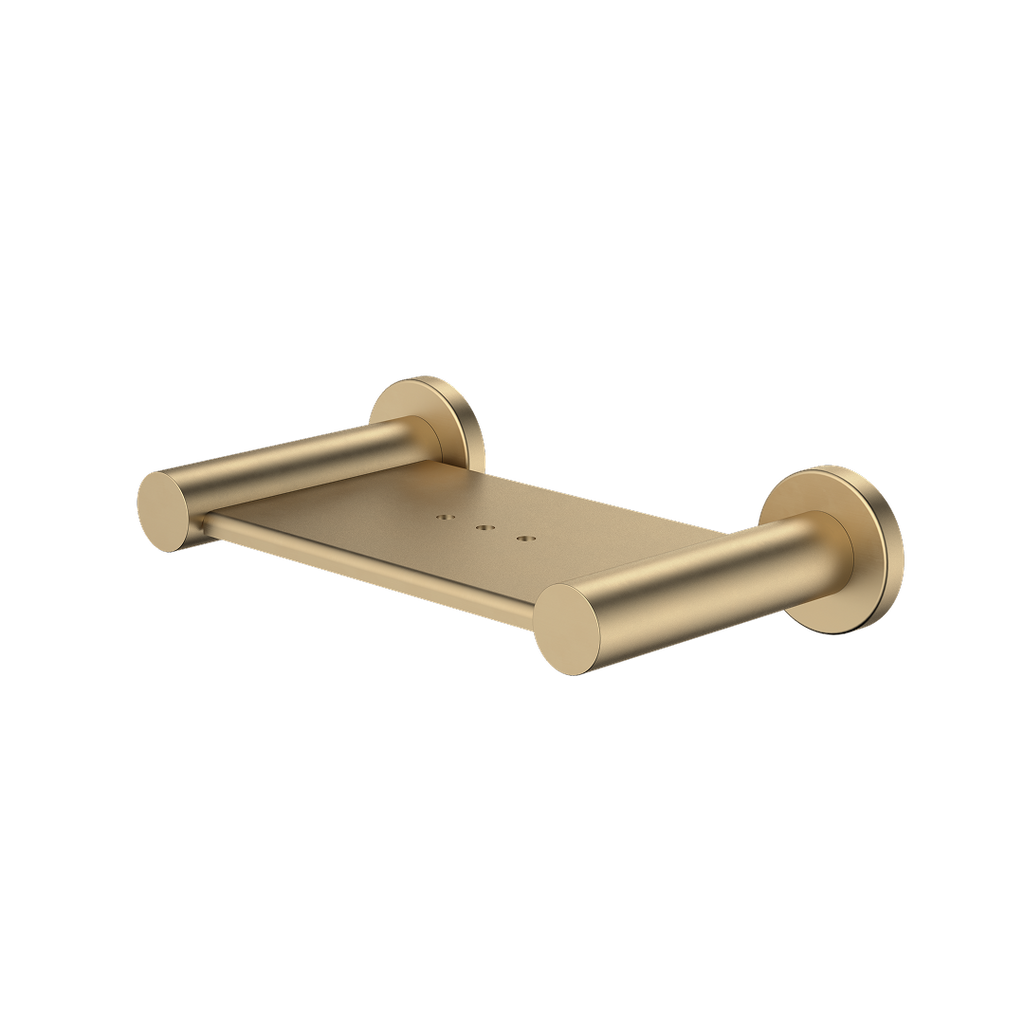 Caroma Liano II Soap Dish - Brushed Brass - 96453BB