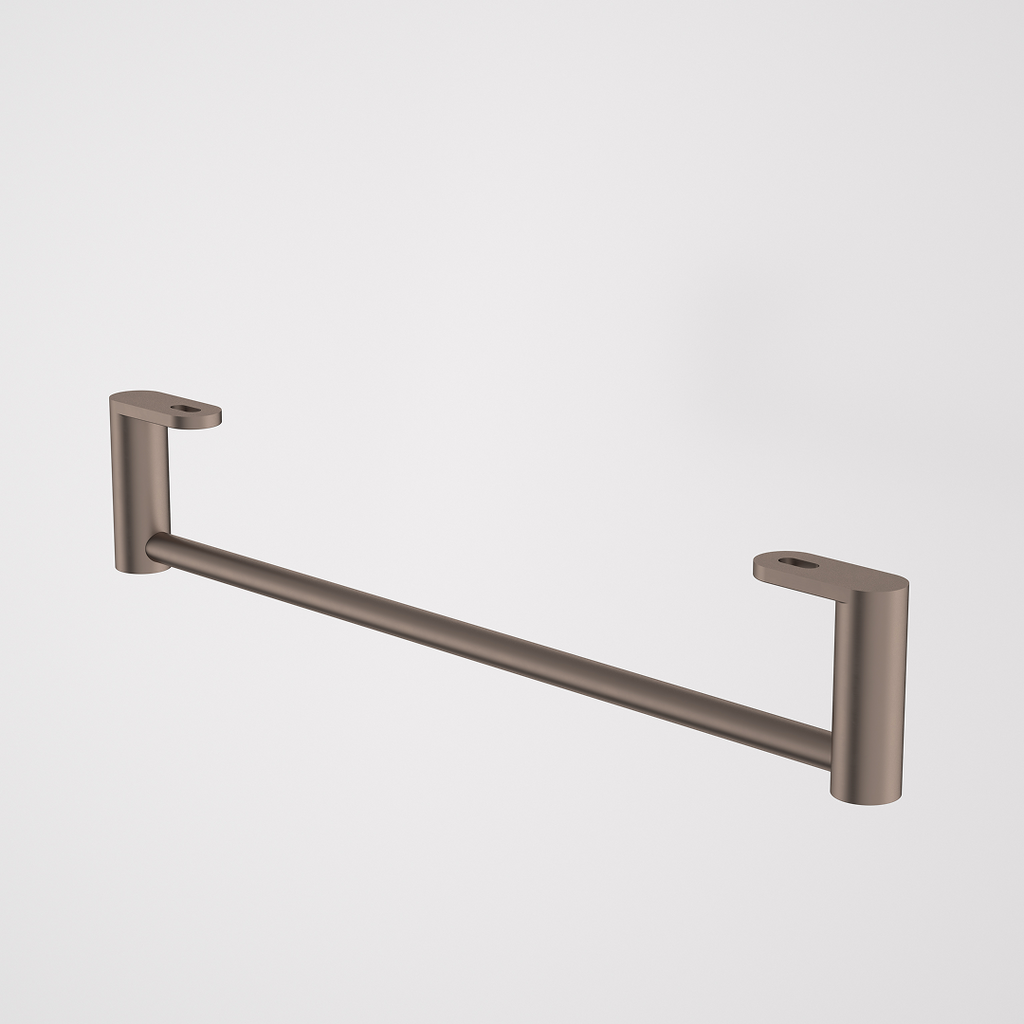 Caroma Liano II Hand Wall Basin Integrated Towel Rail - Brushed Bronze - 96457BBZ