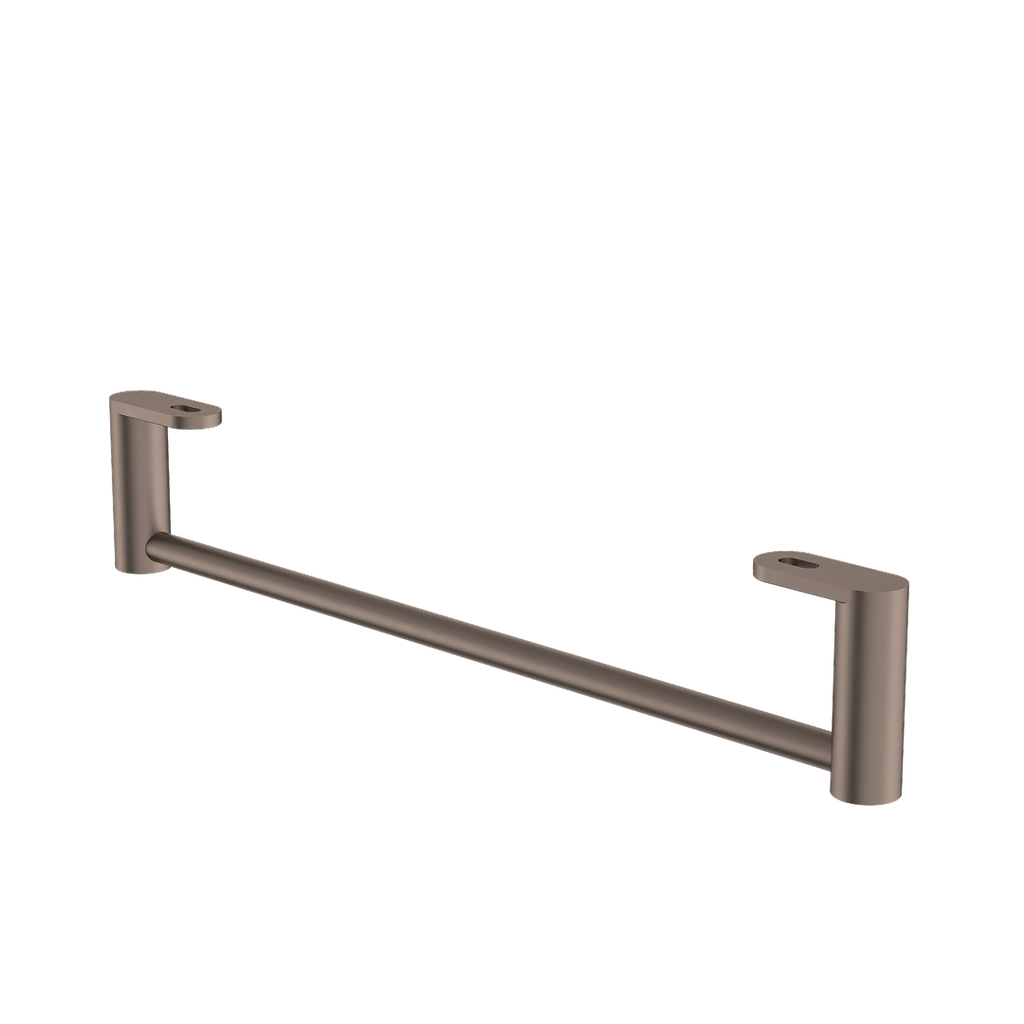 Caroma Liano II Hand Wall Basin Integrated Towel Rail - Brushed Bronze - 96457BBZ