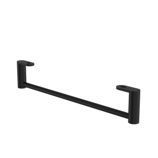 Caroma Liano II Hand Wall Basin Integrated Towel Rail – Matte Black - 96457B