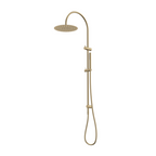 Caroma Liano II Rail Shower with Overhead - Brushed Brass - 96470BN33A