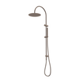 Caroma Liano II Rail Shower with Overhead - Brushed Bronze - 96470BBZ33A