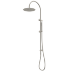 Caroma Liano II Rail Shower with Overhead - Brushed Nickel - 96470BN33A