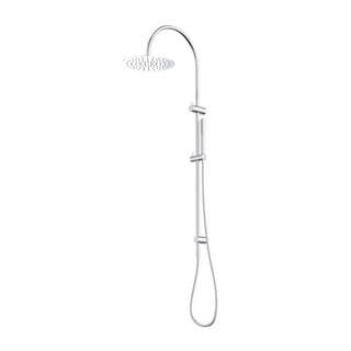 Caroma Liano II Rail Shower with Overhead - Chrome - 96470C33A