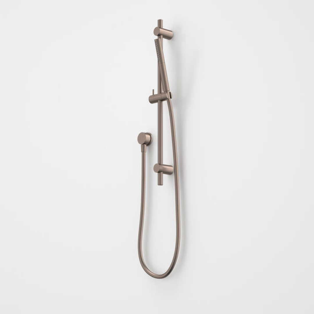 Caroma Liano II Rail Shower - Brushed Bronze - 96473BBZ3A