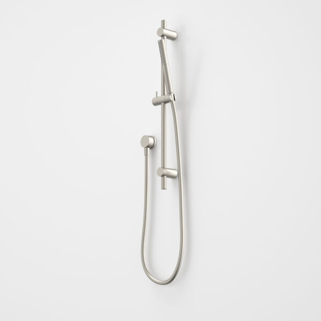Caroma Liano II Rail Shower - Brushed Nickel - 96473BN3A