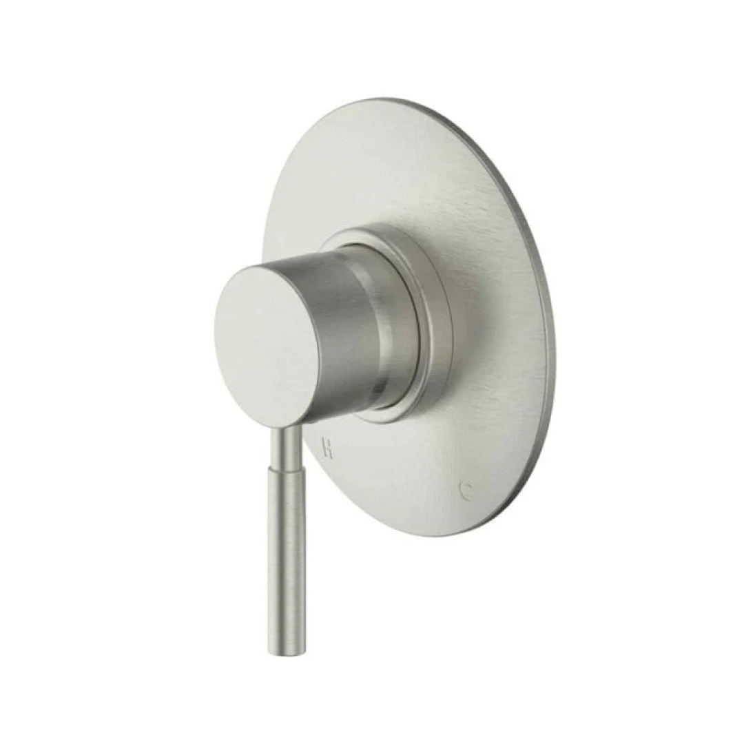Greens Oxi Shower Wall Mixer - Brushed Nickel - 98238011