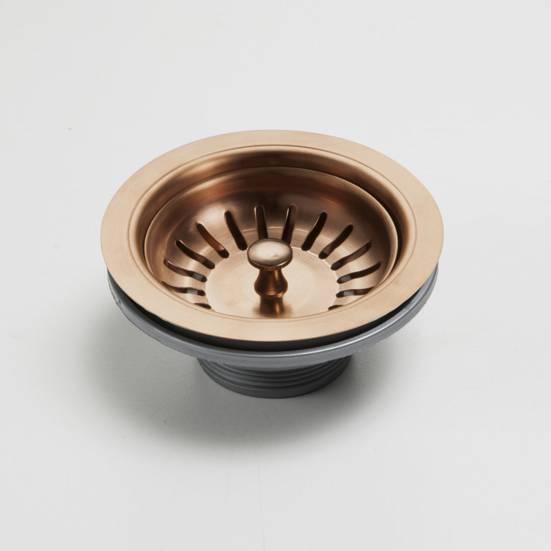 Oliveri Round Basket Waste ACBWCU - Copper