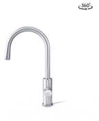 Zip HydroTap G5 Boiling, Chilled, Hot & Ambient Celsius All-In-One Arc Brushed Chrome H57784Z01AU — 360° view