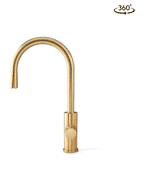 Zip Hydrotap G5 Celsius ARC Boiling, Chilled, Sparkling, Hot & Ambient - Brushed Gold H57783Z07AU — 360° view