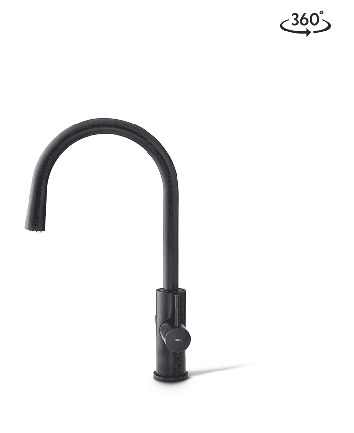 Zip Hydrotap G5 Celsius ARC Boiling, Chilled, Sparkling, Hot & Ambient - Matte Black H57783Z03AU — 360° view