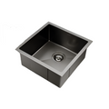 Euro Alfresco 450 Stainless Steel Sink Bowl - Gun Metal - ALS4545BL