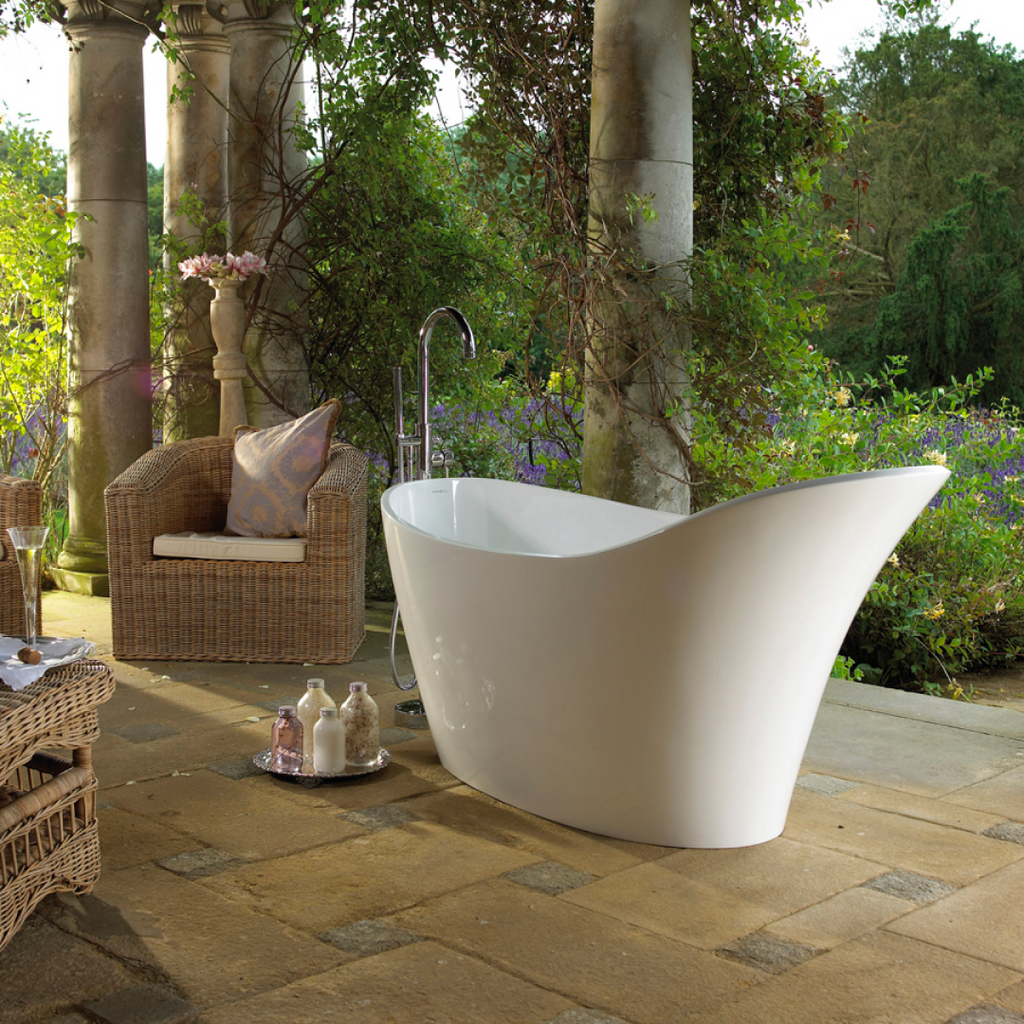 Victoria + Albert Amalfi 1632 Freestanding Bath - Matte White AMLM-N-SM-NO